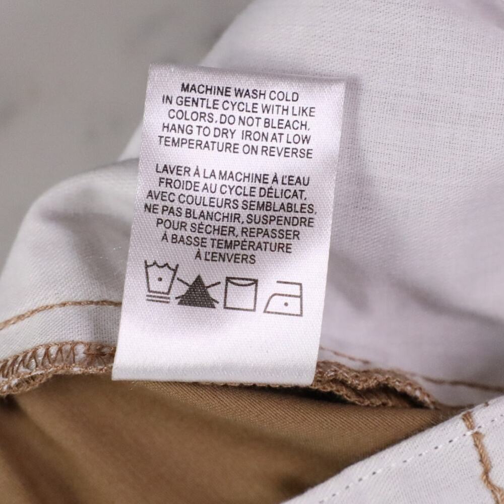 Crooks & Castles Jogger Pants Men 36 Khaki Tan Cotton Twill Tapered Classic NWT - Picture 13 of 14